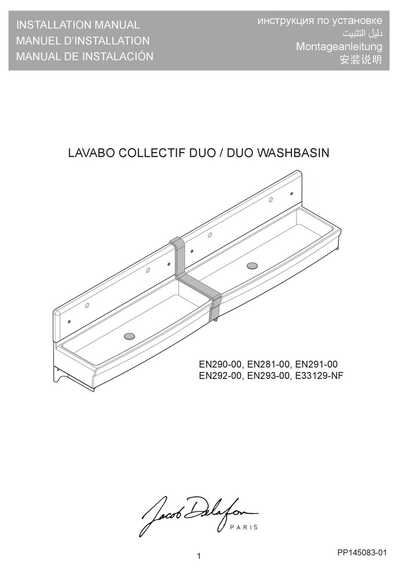 Jacob Delafon DUO EN290-00 User manual Jacob Delafon DUO EN290-00 User manual