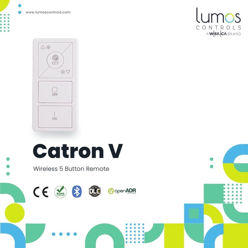 WiSilica lumos CONTROLS Catron V User manual