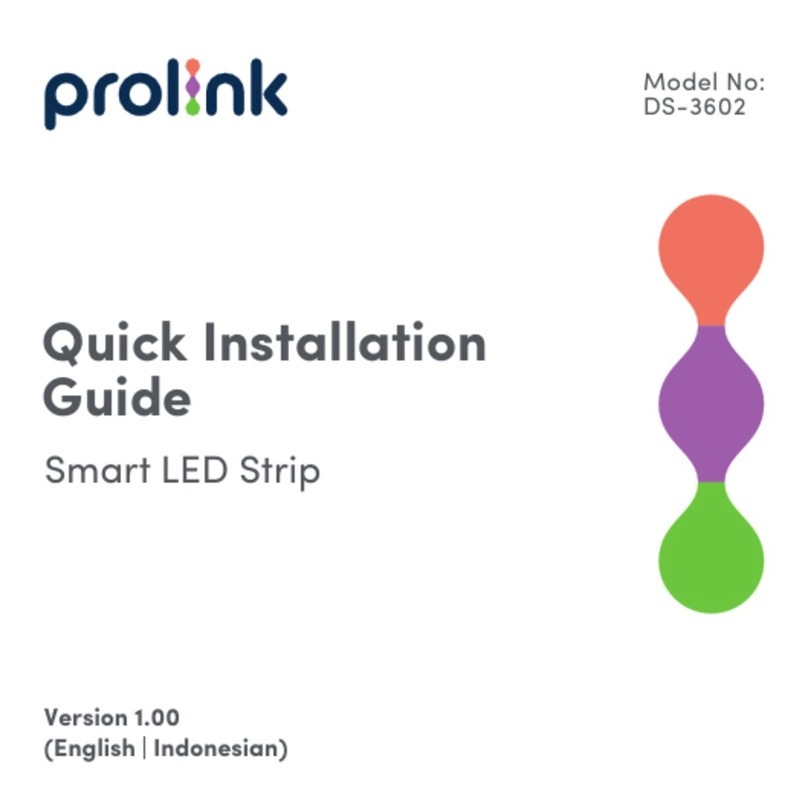 PROLiNK DS-3602 Quick installation guide