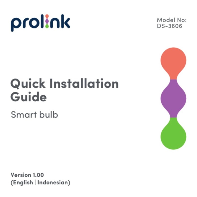 PROLiNK DS-3606 Quick installation guide