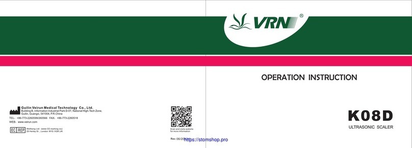 Guilin Veirun Medical Technology VRN K08D operation instruction