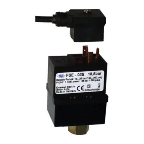 Emerson ALCO CONTROLS FSE-0 operating instructions