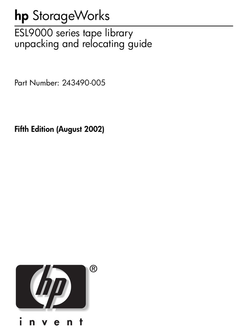 HP StorageWorks ESL9000 Series User manual