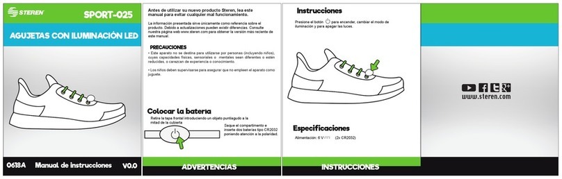 Steren SPORT-025 instruction manual