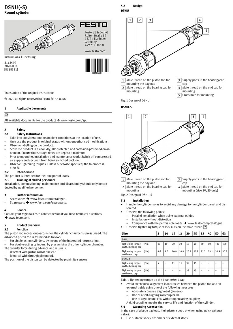 Festo DSNU-S instructions
