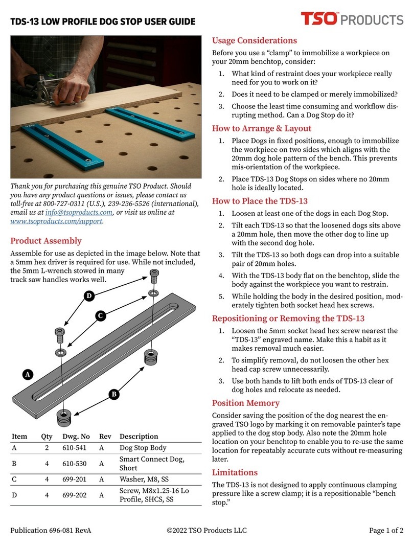 TSO Products TDS-13 user guide