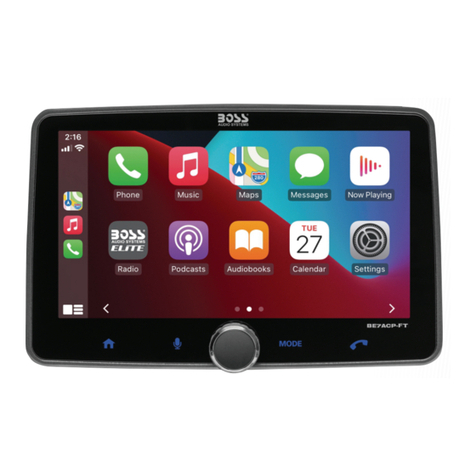 Boss Audio Systems BE7ACP-FT user manual