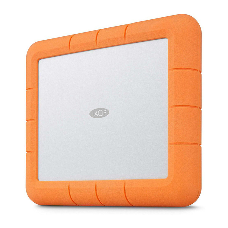 LaCie Rugged RAID Shuttle User manual