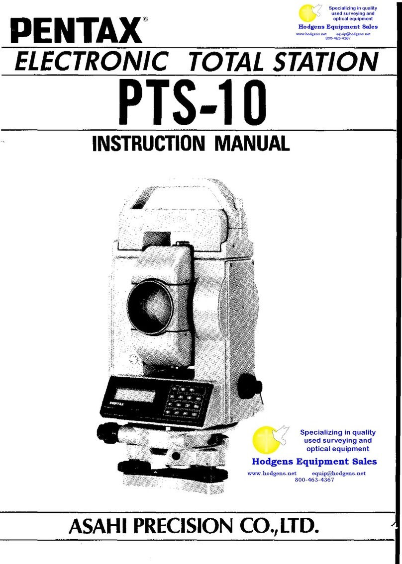Pentax PTS-10 User manual