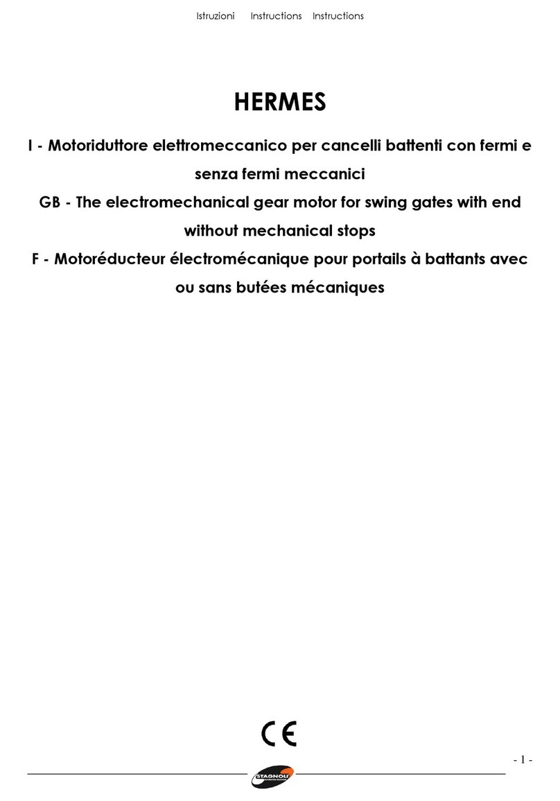 Stagnoli HERMES instructions