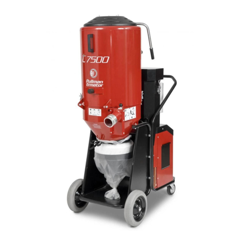 pullman Ermator T7500 User manual pullman Ermator T7500 User manual