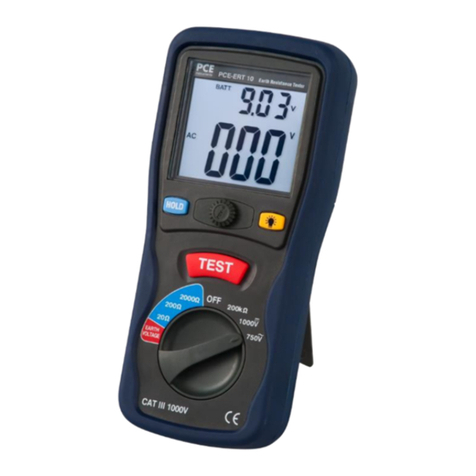 PCE Instruments PCE-ERT 10 User manual