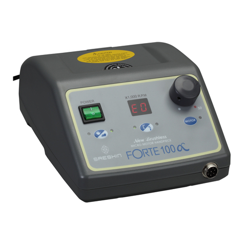 SAESHIN FORTE 100 User manual SAESHIN FORTE 100 User manual