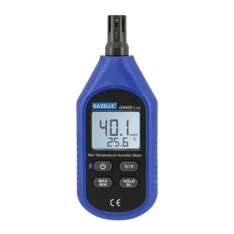 Gazelle G9405-Log User manual