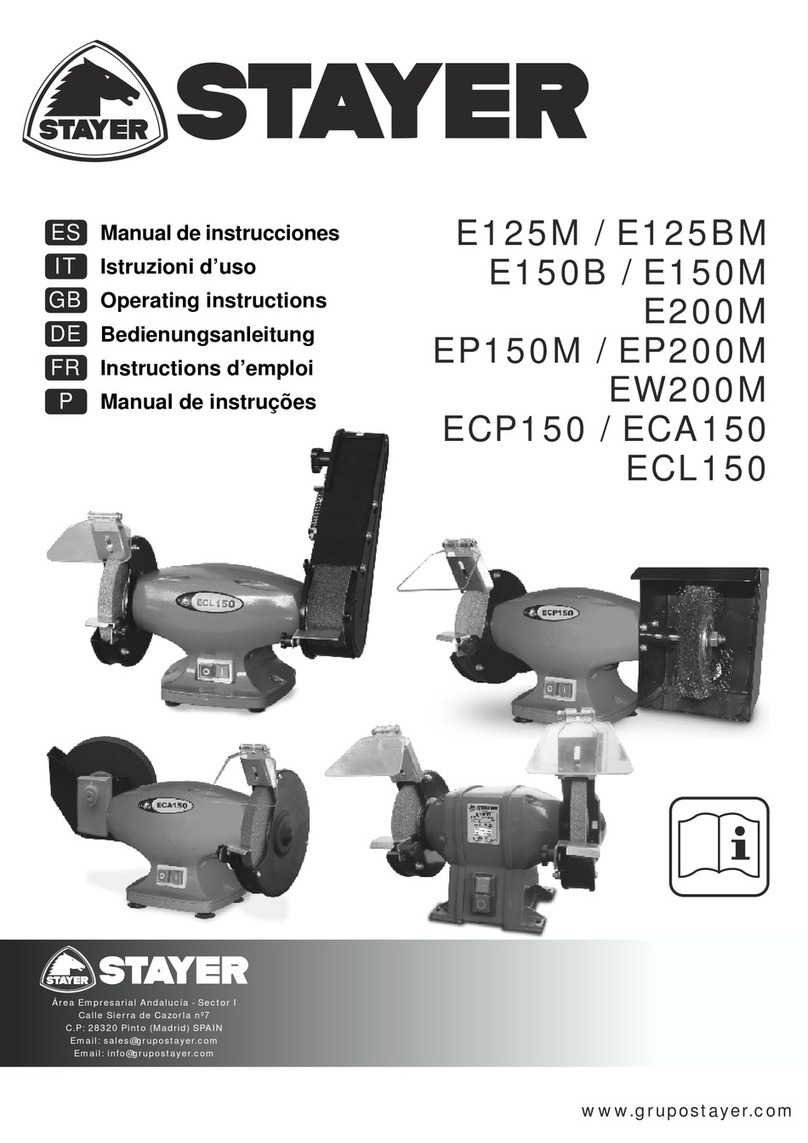 stayer E125M User manual