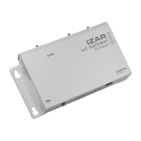 Diehl IZAR IoT GATEWAY Compact installation guide