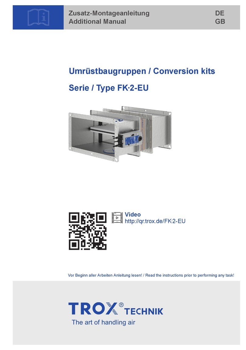Trox Technik FK2-EU User manual