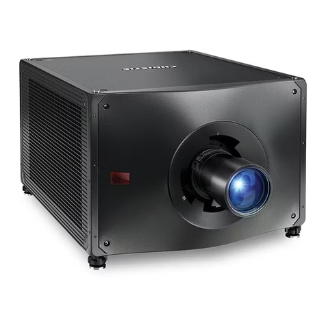 Christie D4K40-RGB Installation and setup guide