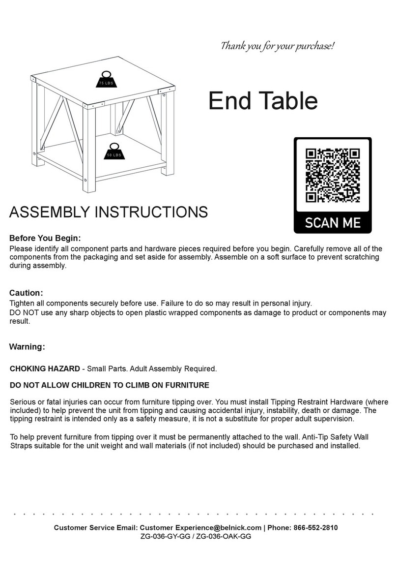 Flash Furniture ZG-036-GY-GG User manual
