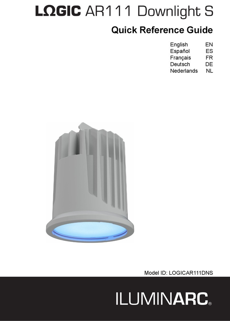 Iluminarc LOGIC AR111 Downlight S Quick reference guide