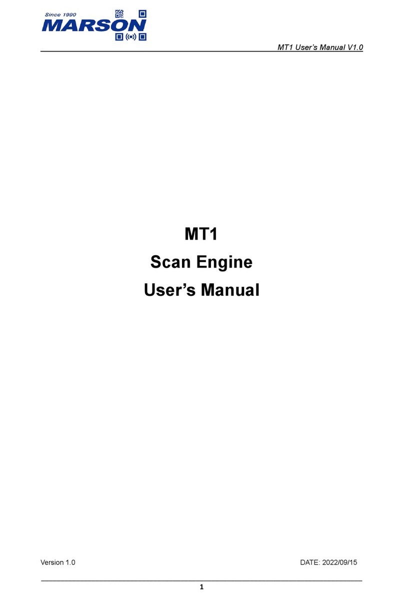 Marson MT1 User manual