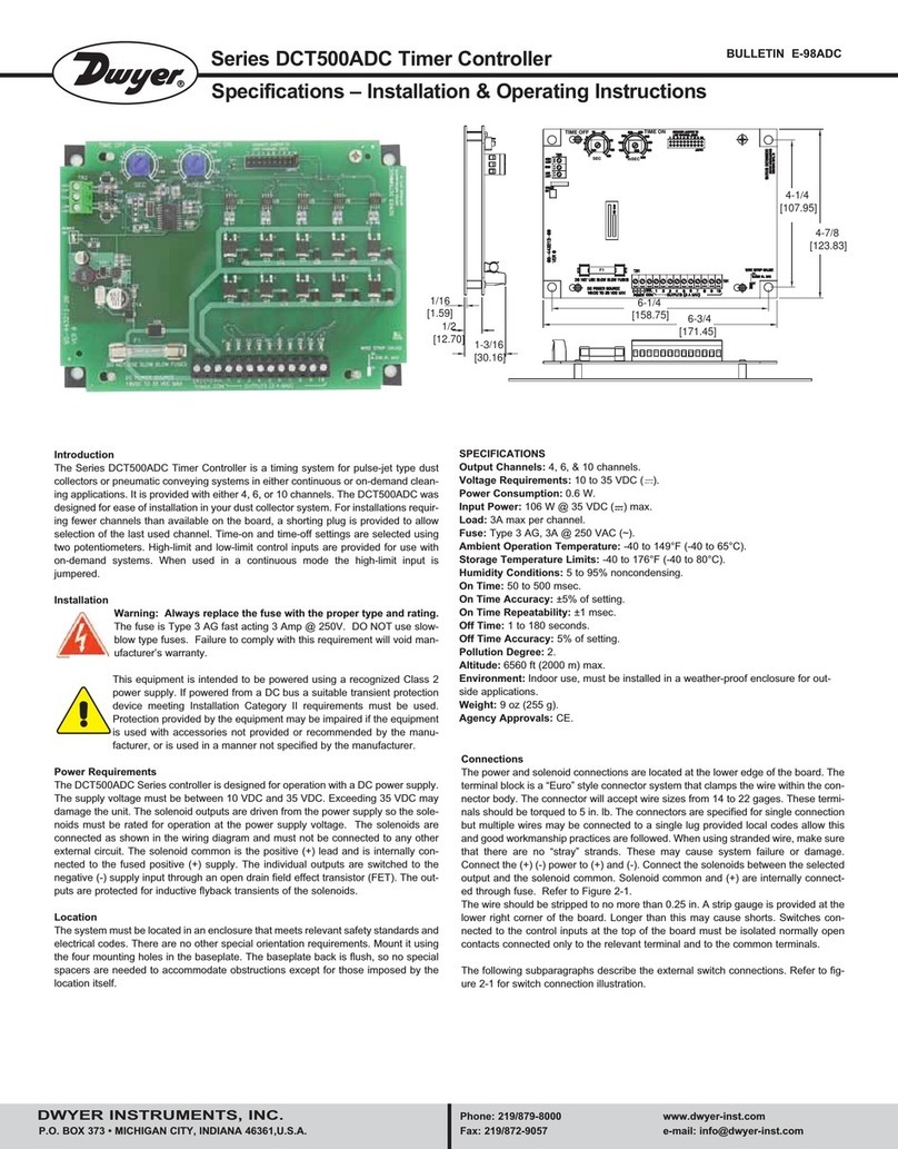 Dwyer Instruments DCT500ADC Series Manual Dwyer Instruments DCT500ADC Series Manual