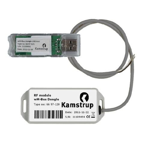 Kamstrup wM-Bus Dongle SW Tool user manual