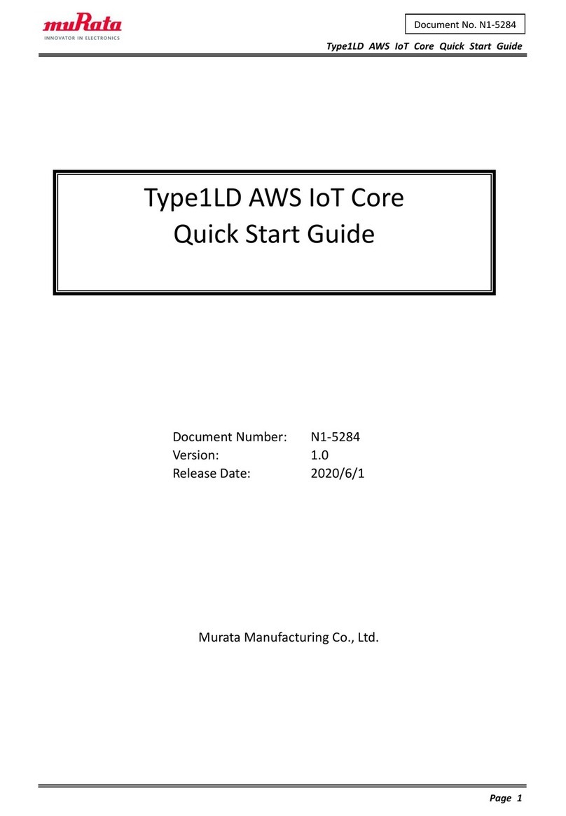 Murata Type1LD quick start guide