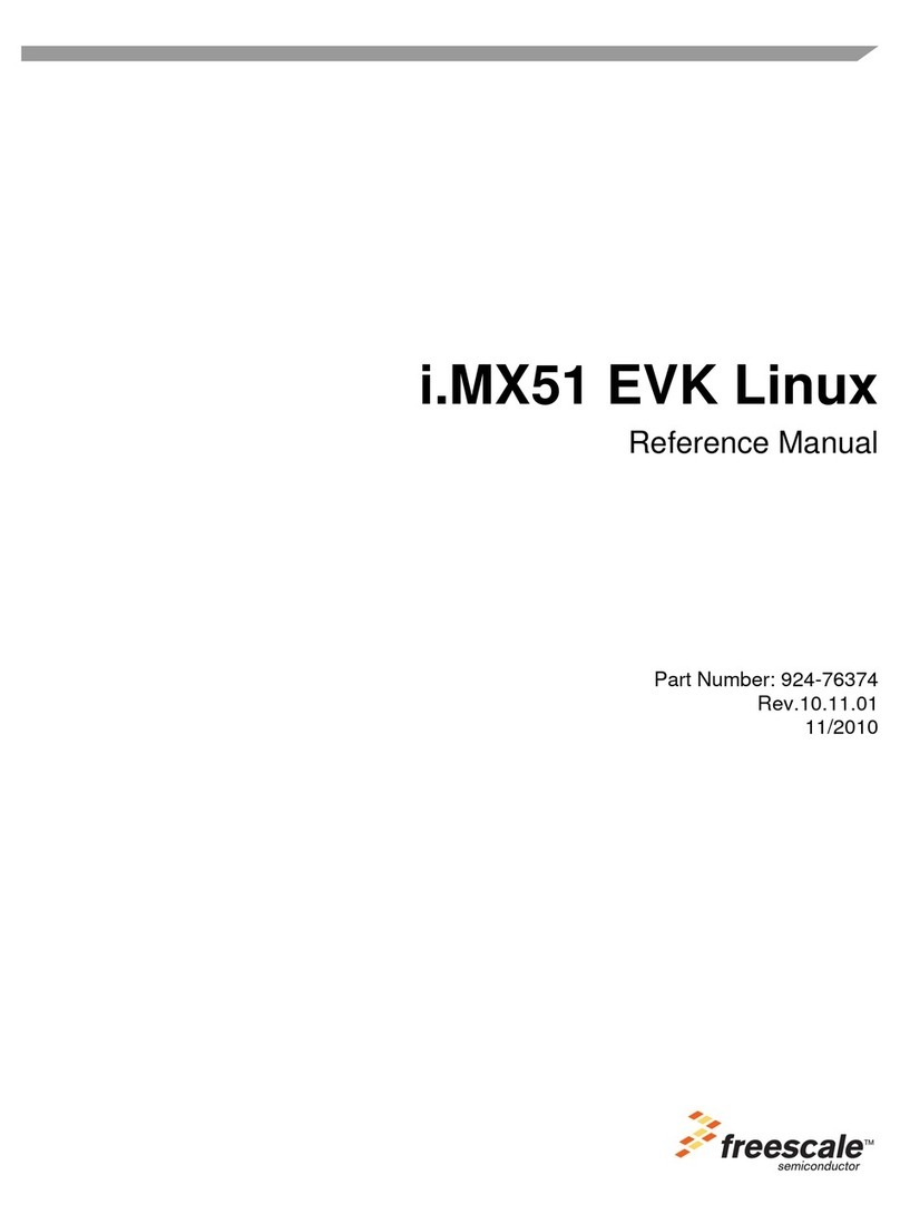 Freescale Semiconductor i.MX51 EVK Reference manual