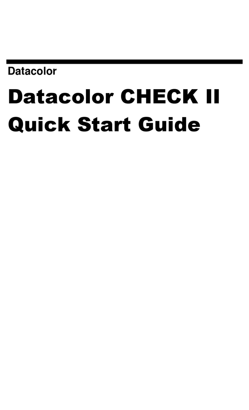 Datacolor CHECK II quick start guide