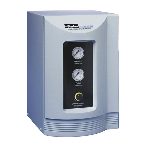 Parker Balston N2-04 Installation, operation and maintenance manual