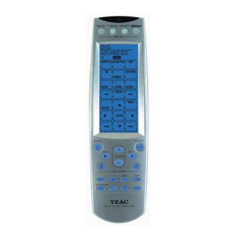 Teac RC-L800 owner's manual