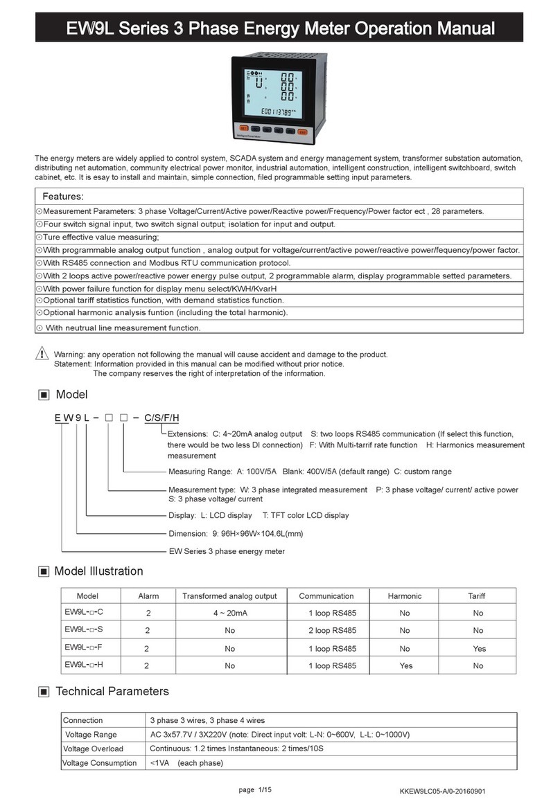 SOMMY EW9L Series User manual