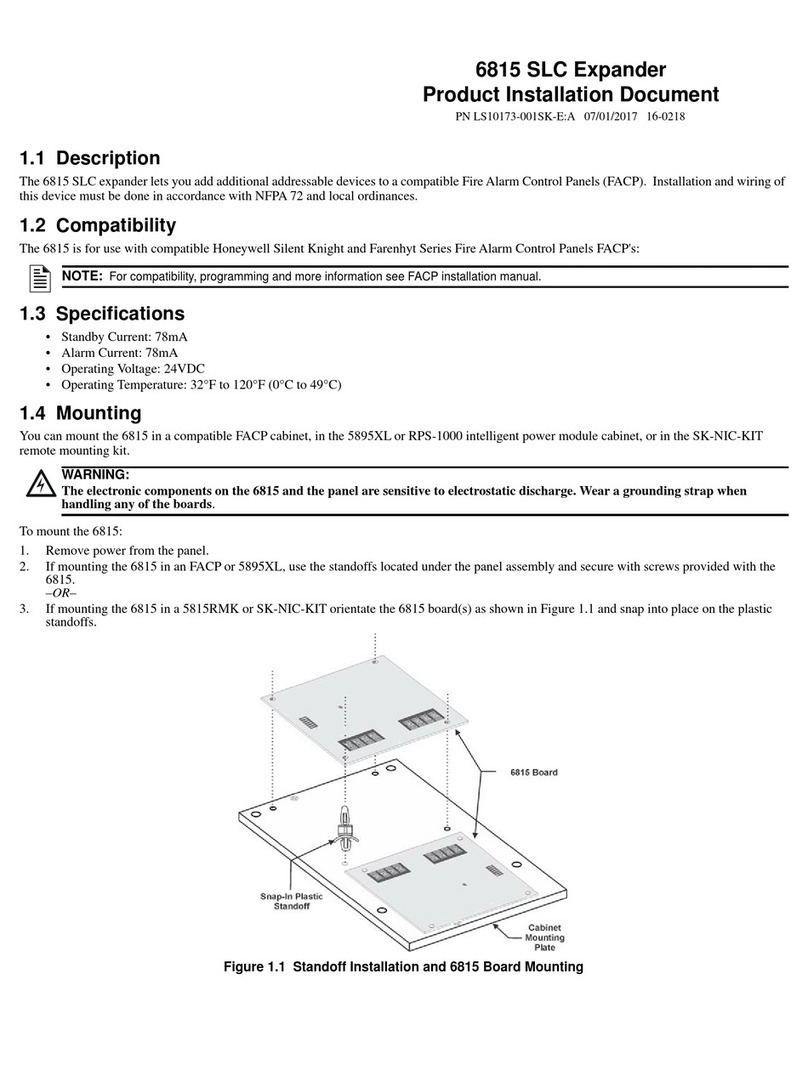 Honeywell 6815 Technical manual