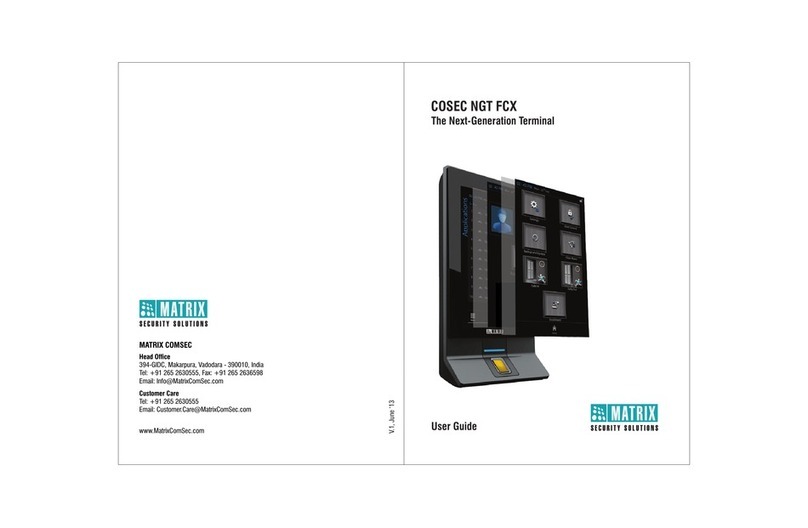 Matrix COSEC NGT FCX user guide