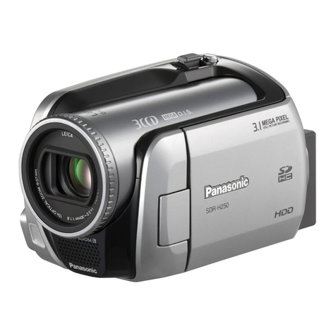 Panasonic SDR-H250E User manual