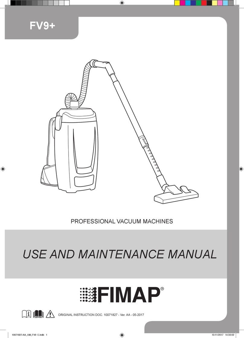 Fimap FV9+ Use and maintenance manual