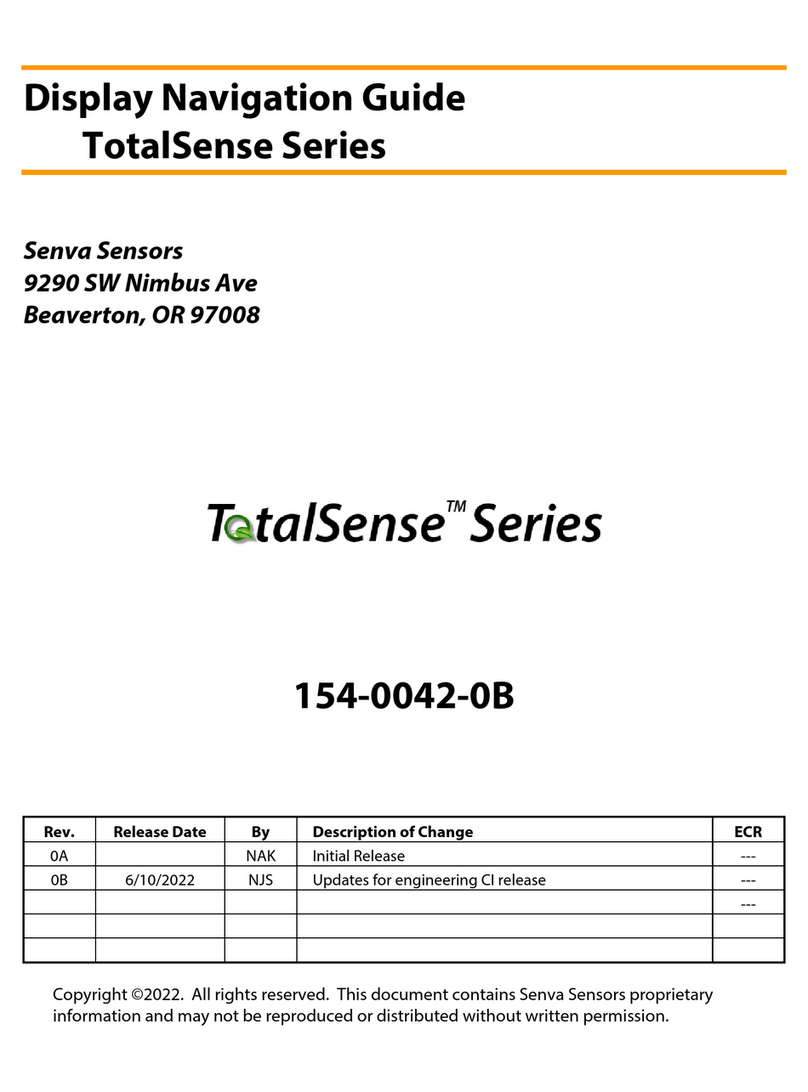 senva TotalSense Series Navigation Guide