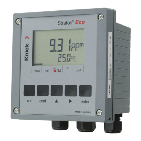 Knick Stratos Eco 2405 CondI user manual