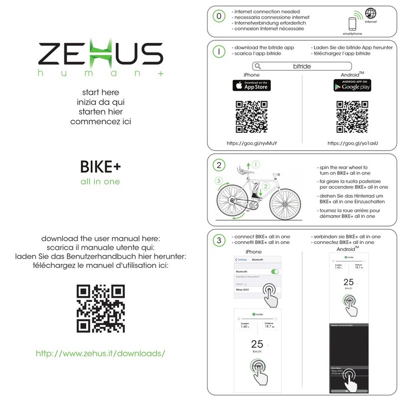 ZEHUS human+ quick start guide