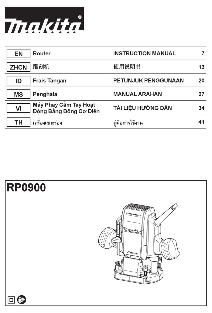 Makita RP0900 User manual Makita RP0900 User manual