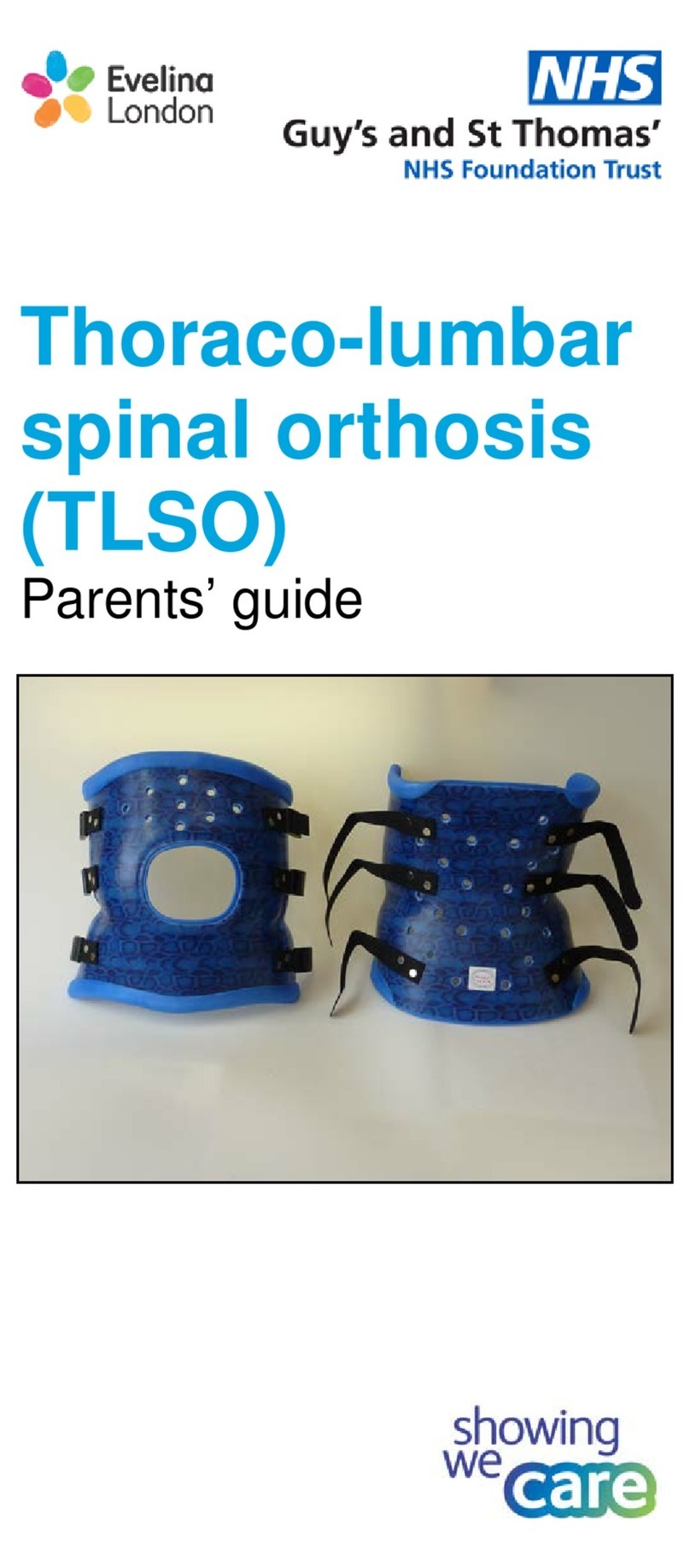 NHS TLSO Parents' guide