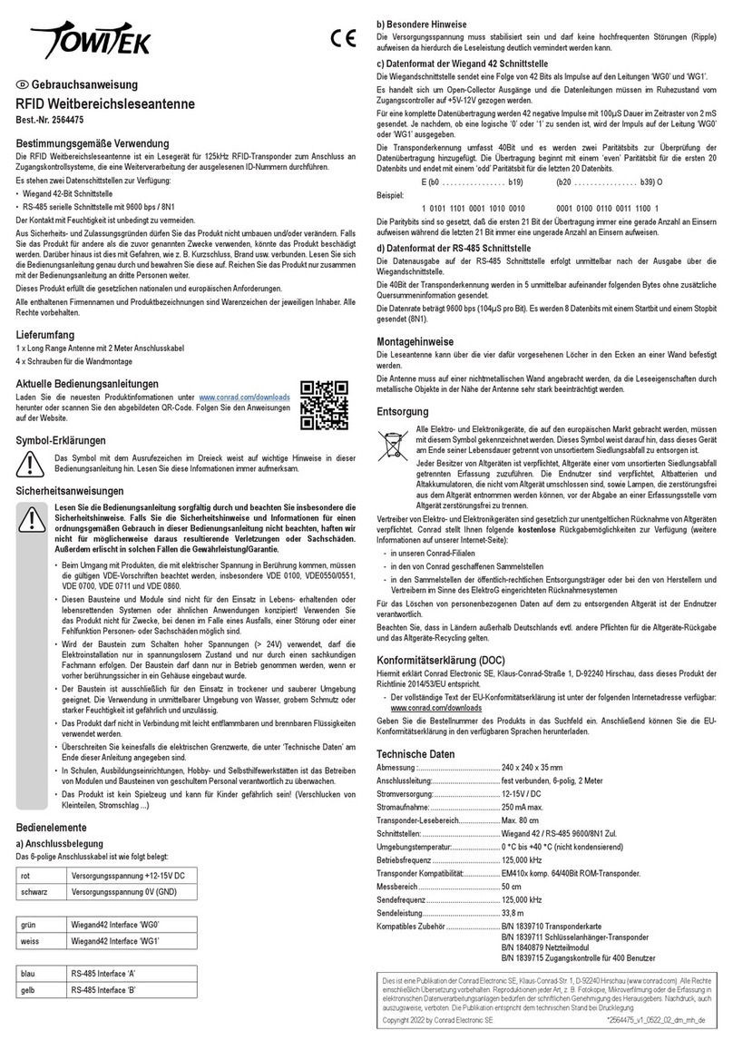 TowiTek 2564475 operating instructions