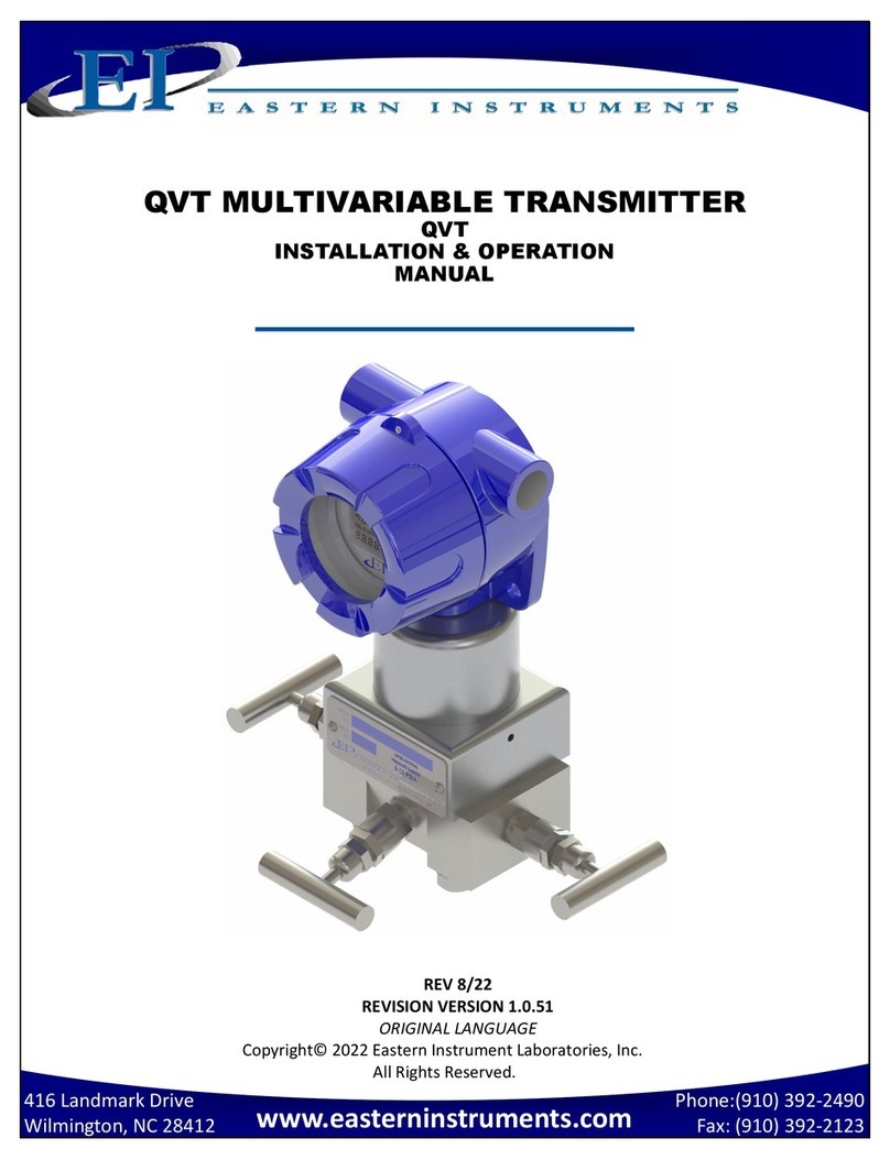 EI QVT Installation & operation manual