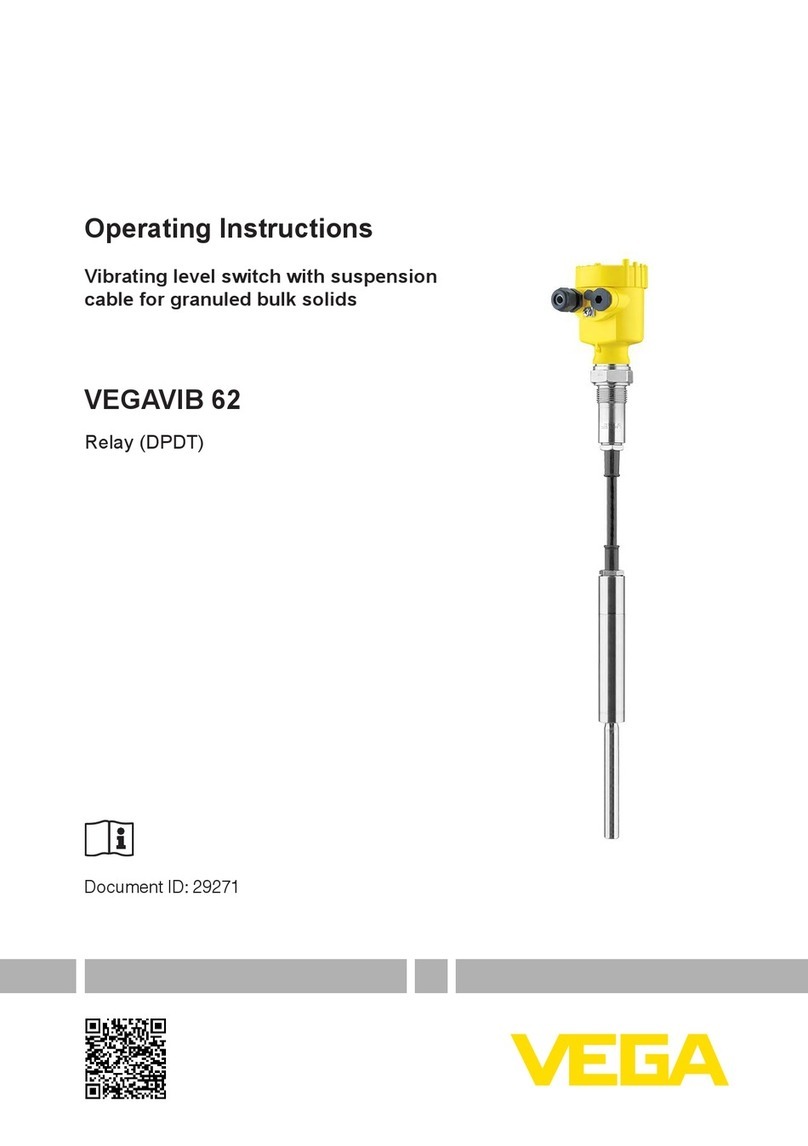 Vega VEGAVIB 62 User manual