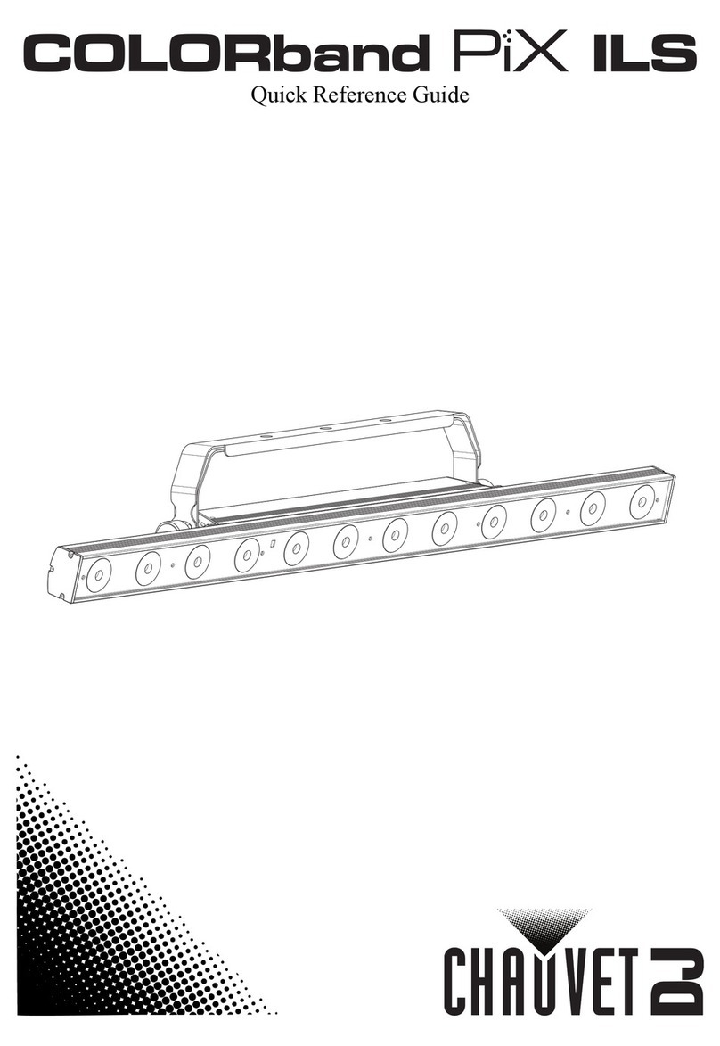Chauvet DJ COLORband PiX ILS Quick reference guide