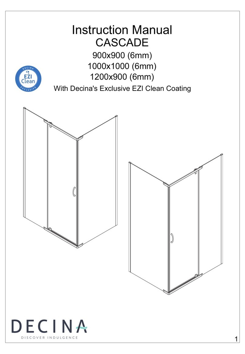 decina CASCADE CASS900C instruction manual