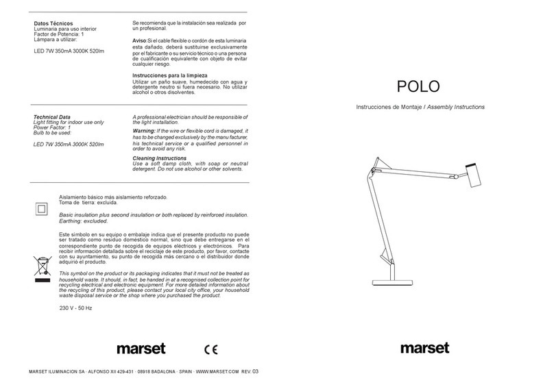 marset POLO User manual