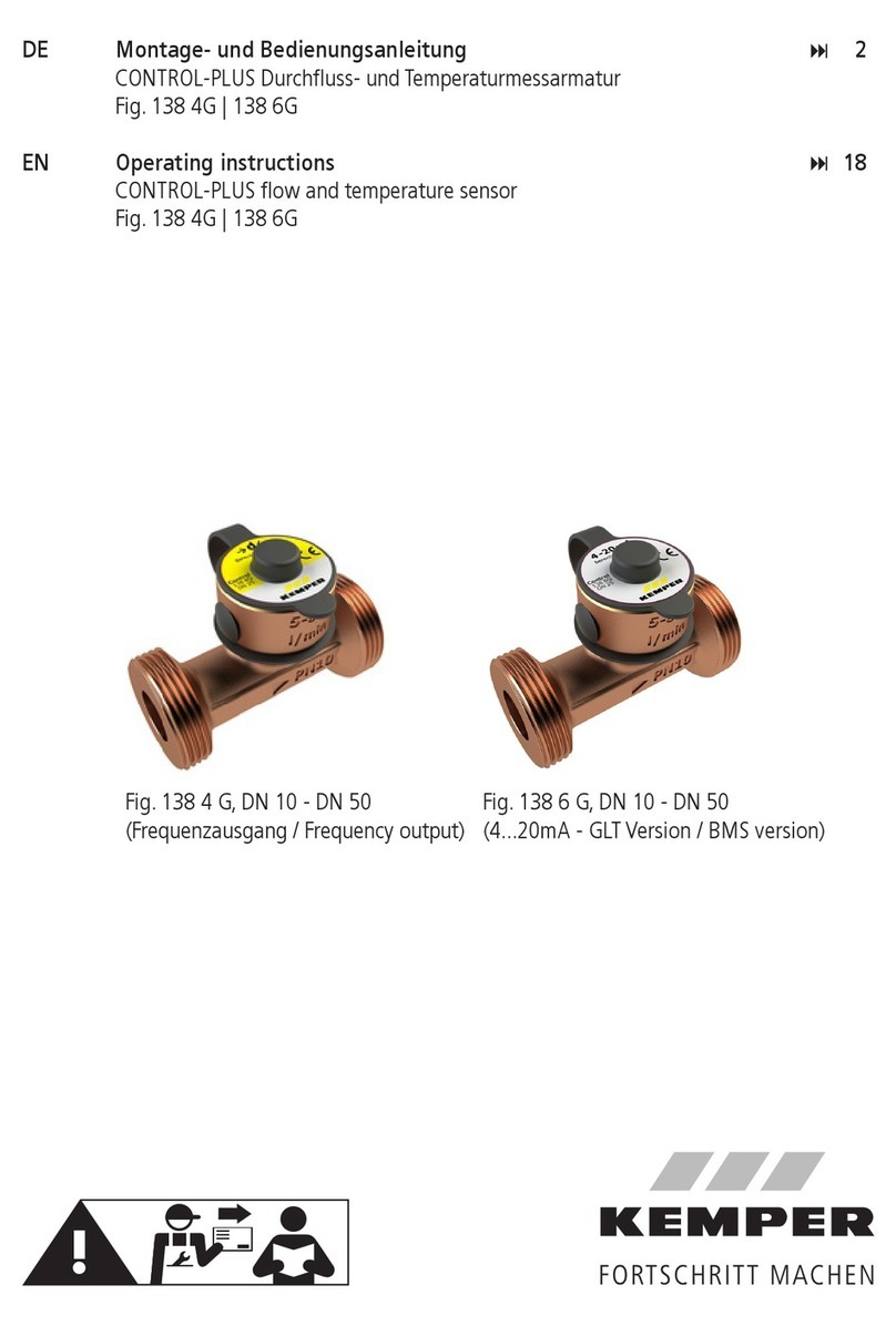Kemper 138 4G operating instructions