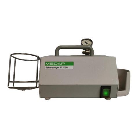 MEDAP P 7050 operating instructions